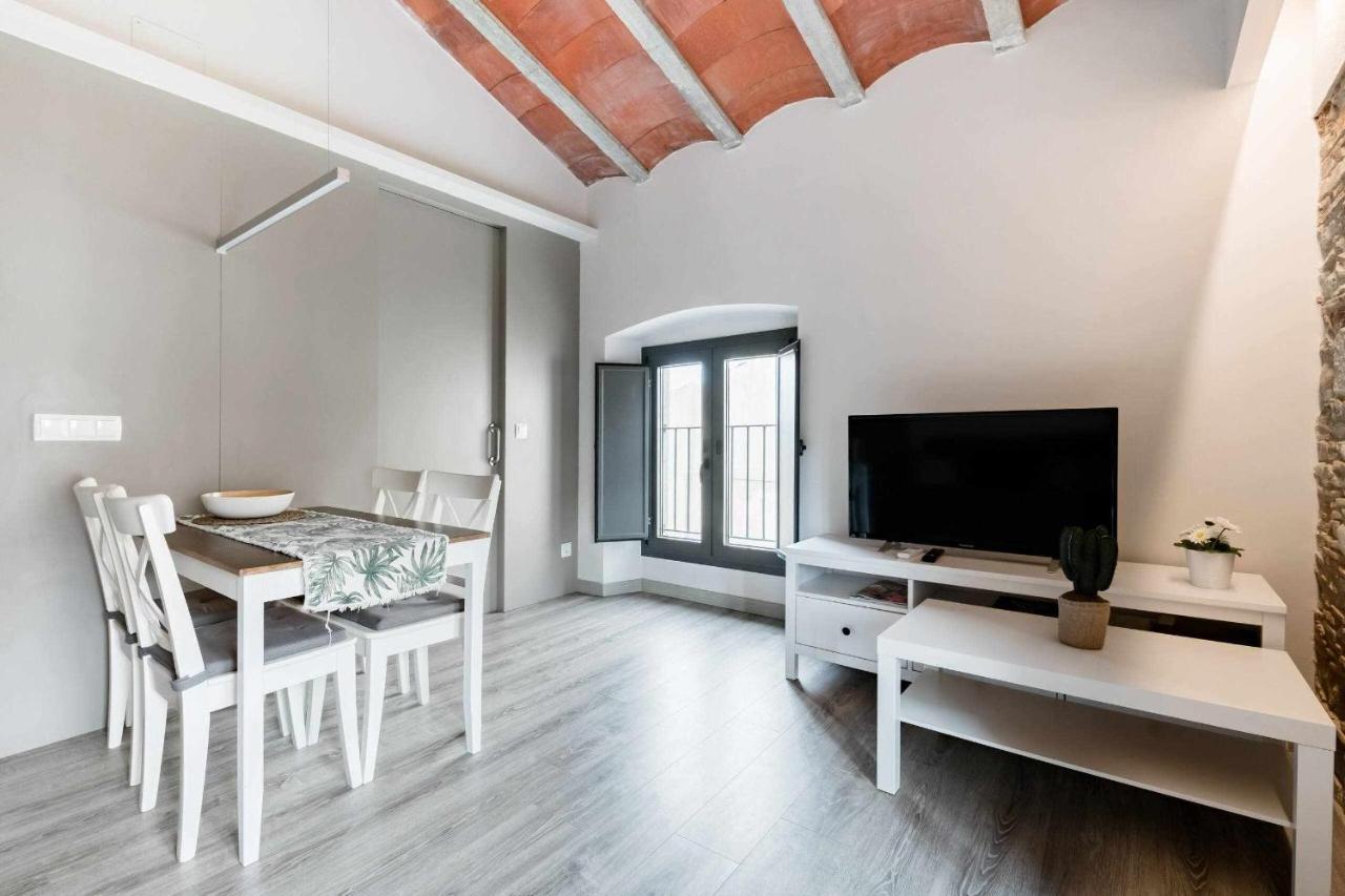 Revitalized Apartment In Historical Building Girona Exteriör bild